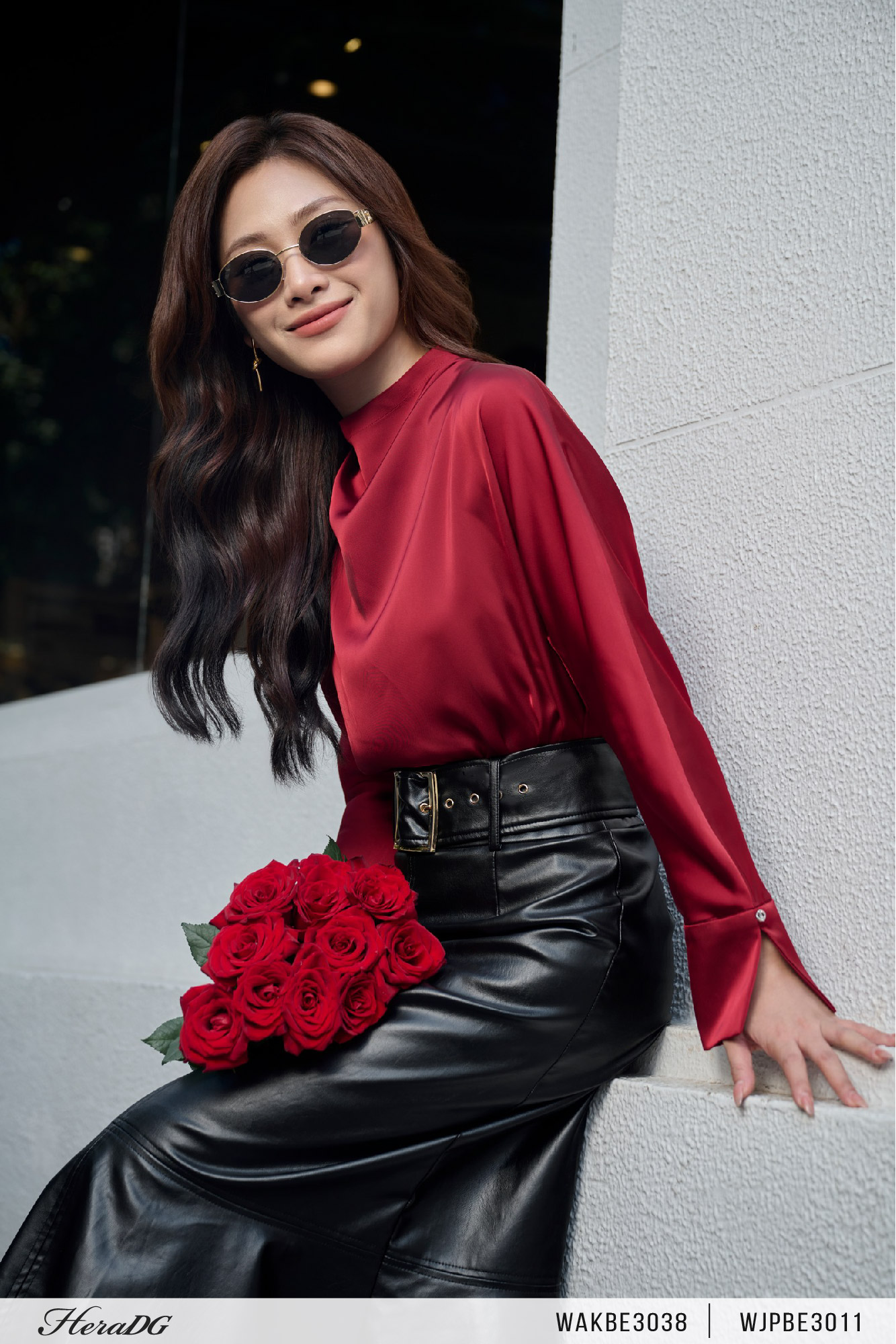 Ảnh của Áo lụa cổ đổ dáng suông